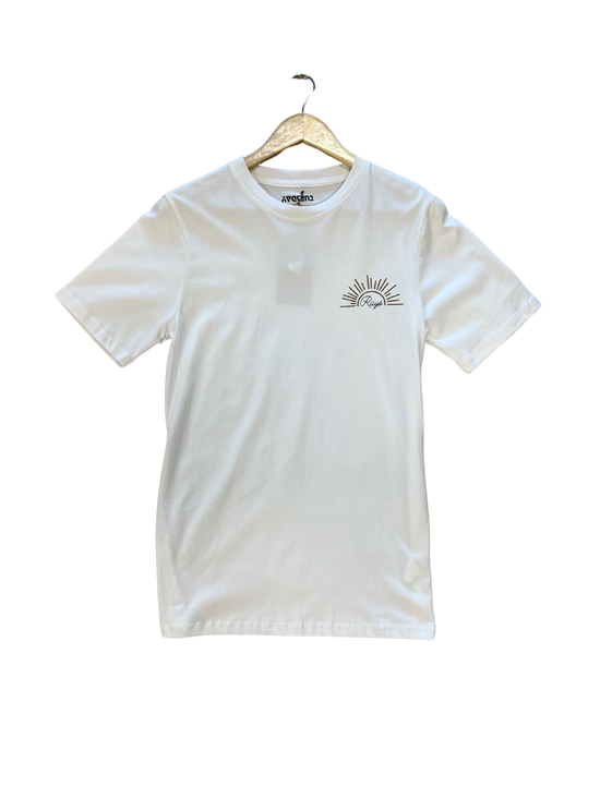 Rays Collection- White Tee Kids