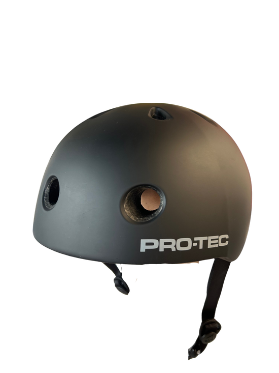 Pro-Tec Skate Helmet: Rubber Black