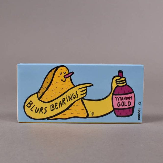 Blurs Bearings Titanium Gold