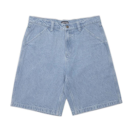 Pass~Port | Workers Club Jean Short R43. Washed Light Indigo