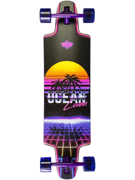 Dusters Ocean Lovers 36″ Purple Longboard