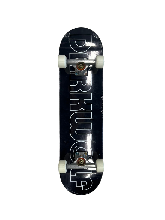 Completed Skateboard Deck- Dark Wolf