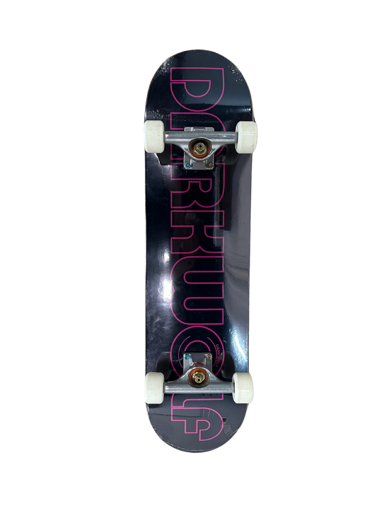 Completed Skateboard Deck- Dark Wolf