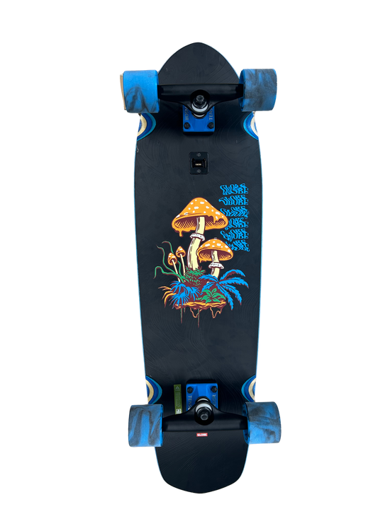 Globe Big Blazer Black Blue 32 Cruiser Skateboard