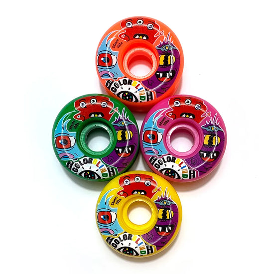 Colorblind Monster Party Wheels 54mm
