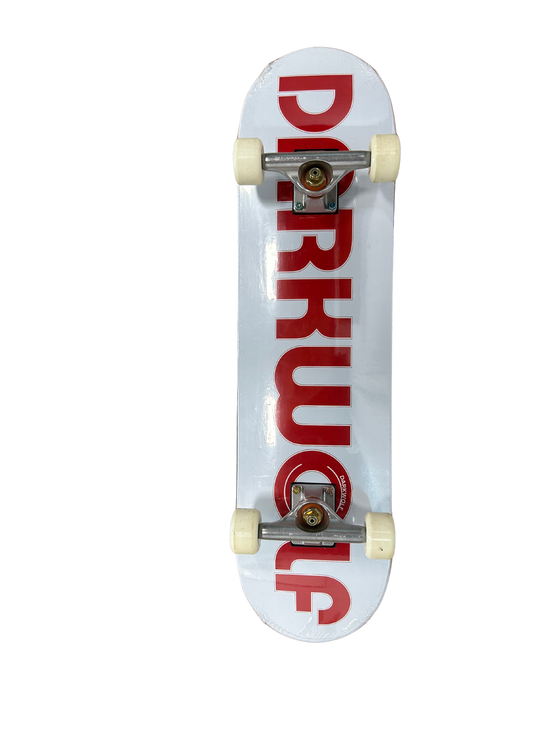 Completed Skateboard Deck- Dark Wolf