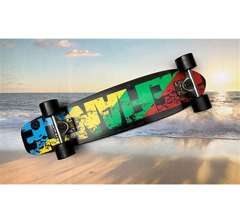 Skateboard New-At Cost Defiance 29" "Rasta"