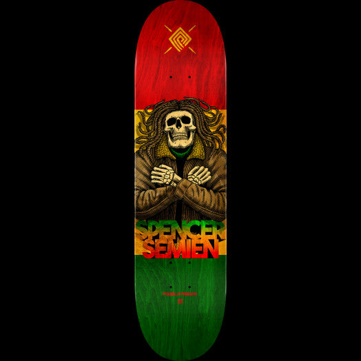 Powell Peralta Spencer Semien Dreads Skateboard Deck - 8.5 X 32.08 - Shape 244 K20