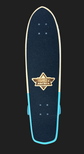 Dusters Keen Retro Frame Teal 31" Cruiser Longboard