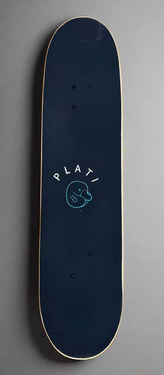 Completed Skateboard Deck- Plati Freedom