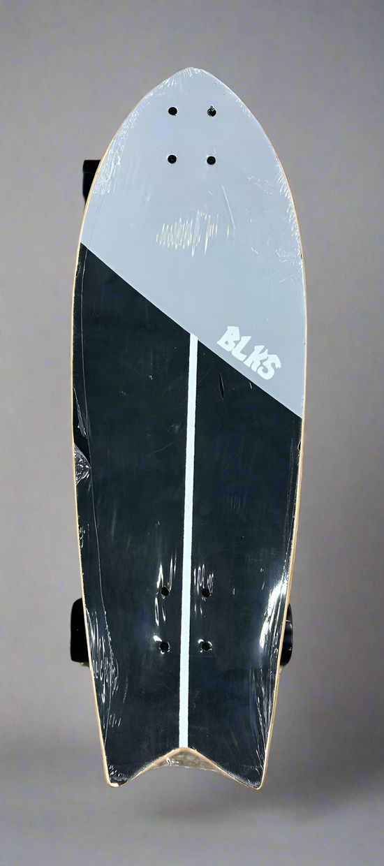 Completed Skateboard Deck- BLKS