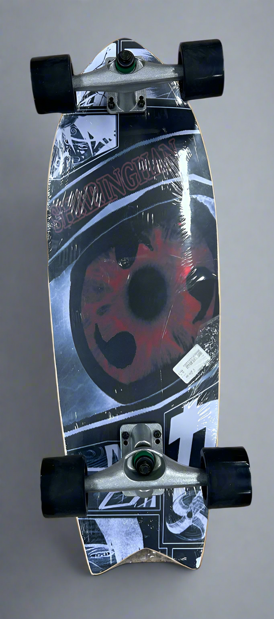 Completed Skateboard Deck- BLKS