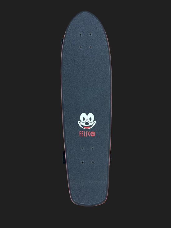 Dusters Felix Mood Black Glow In The Dark 31" Cruiser Longboard