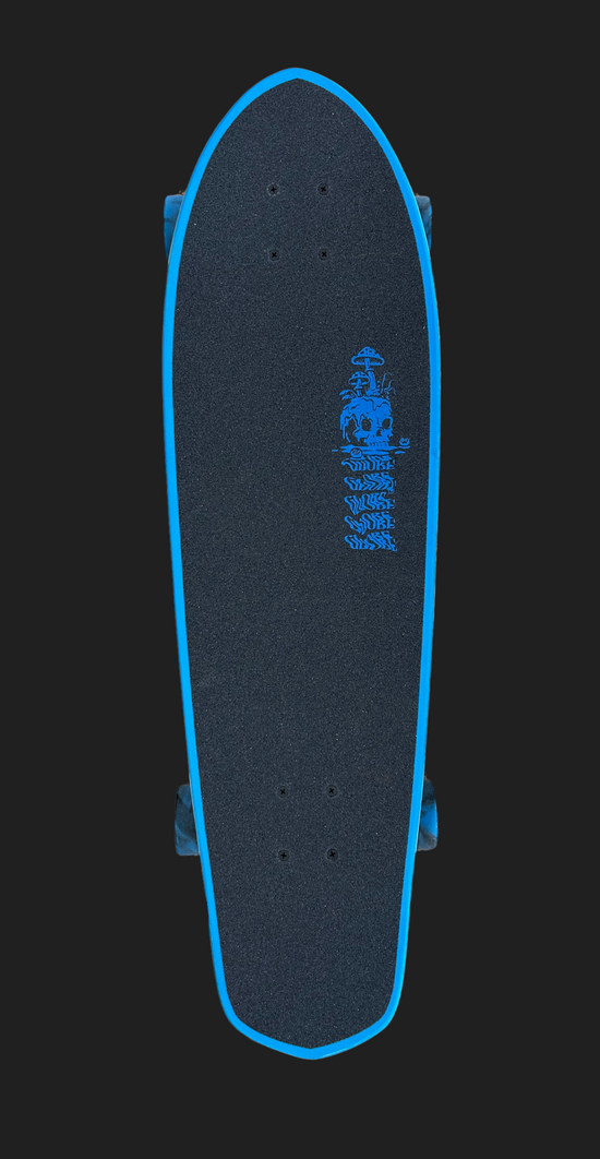 Globe Big Blazer Black Blue 32 Cruiser Skateboard