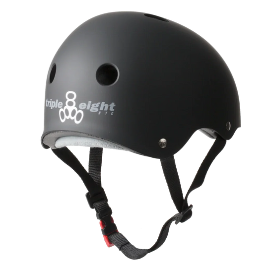 Triple 8 THE Certified Helmet SS Matte Black