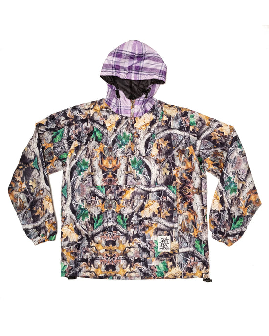 Two Tone Anorak (Camo/ Plaid)
