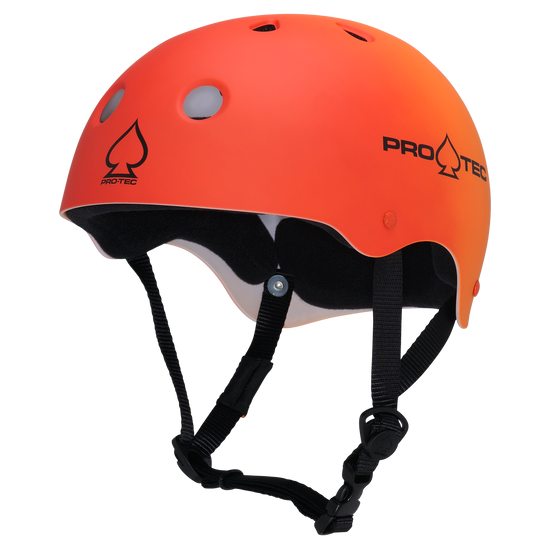 Pro-Tec Skate Helmet: Red Orange Fade